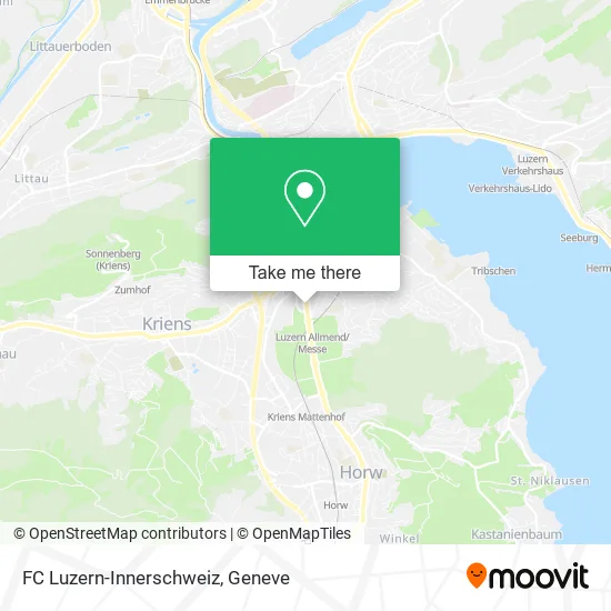 FC Luzern-Innerschweiz plan
