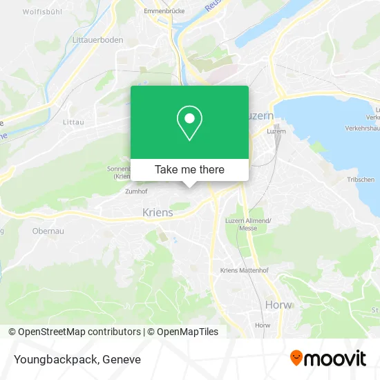 Youngbackpack map