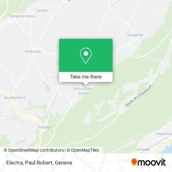 Electra, Paul Robert map
