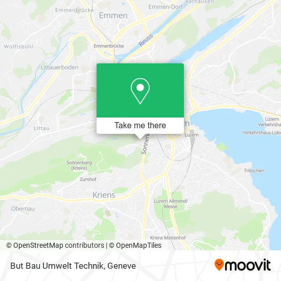 But Bau Umwelt Technik map