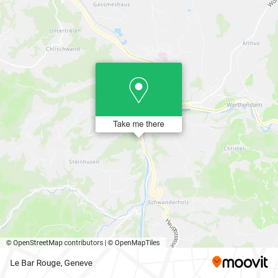 Le Bar Rouge map