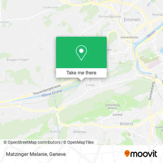 Matzinger Melanie map