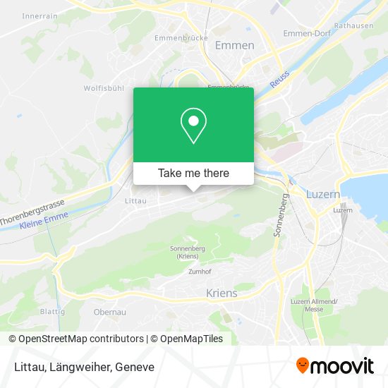 Littau, Längweiher map