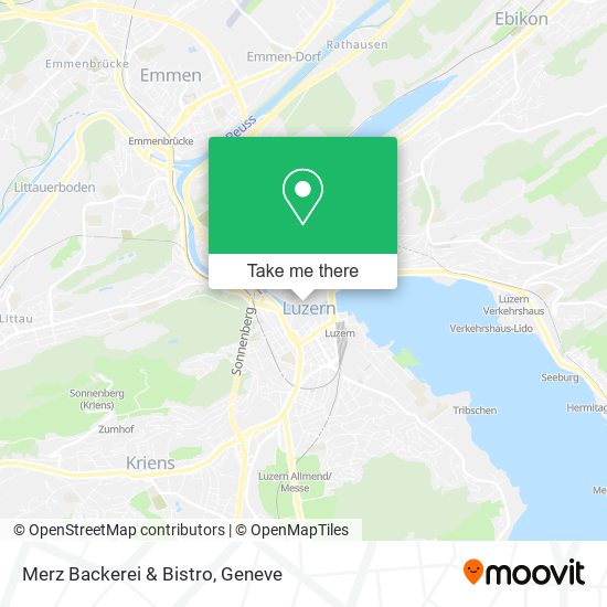 Merz Backerei & Bistro map