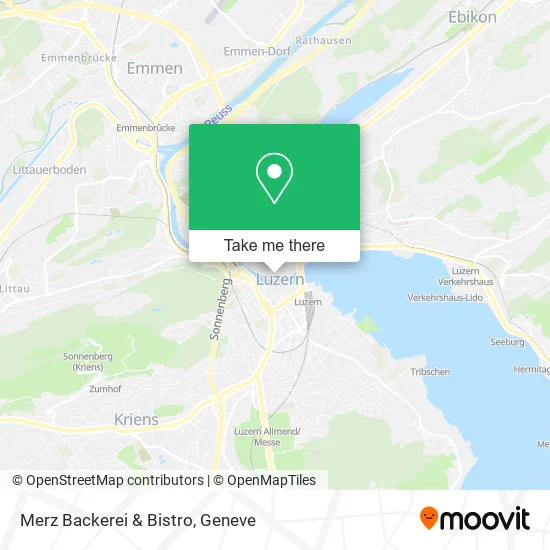 Merz Backerei & Bistro map