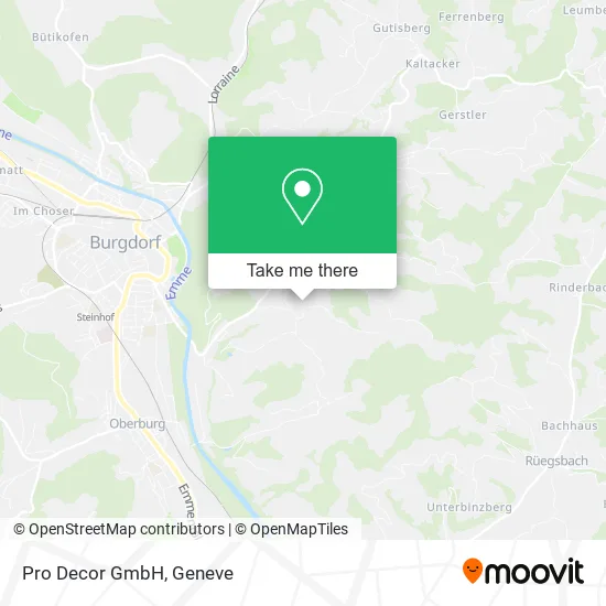 Pro Decor GmbH map