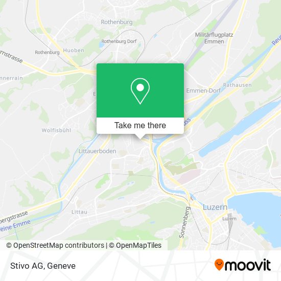 Stivo AG map