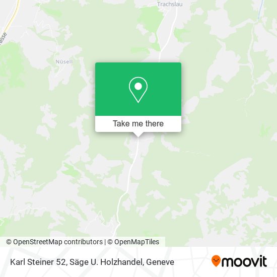 Karl Steiner 52, Säge U. Holzhandel map