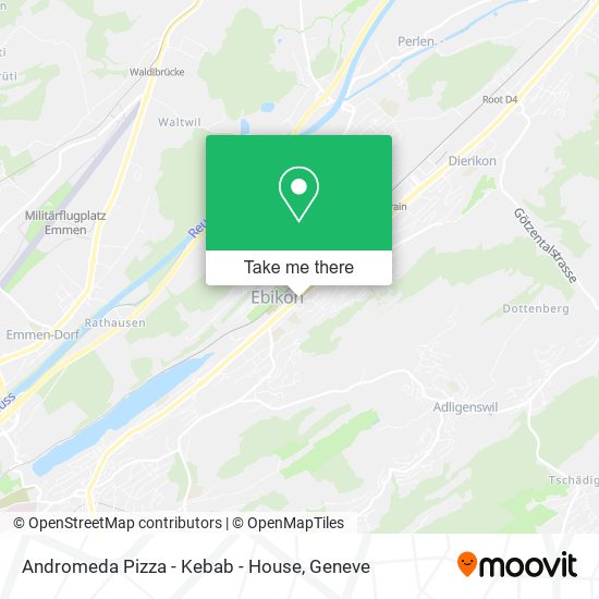 Andromeda Pizza - Kebab - House plan