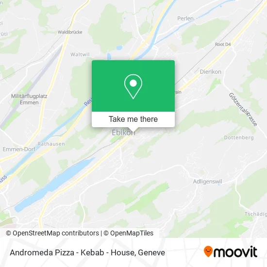 Andromeda Pizza - Kebab - House plan
