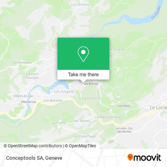 Conceptools SA map