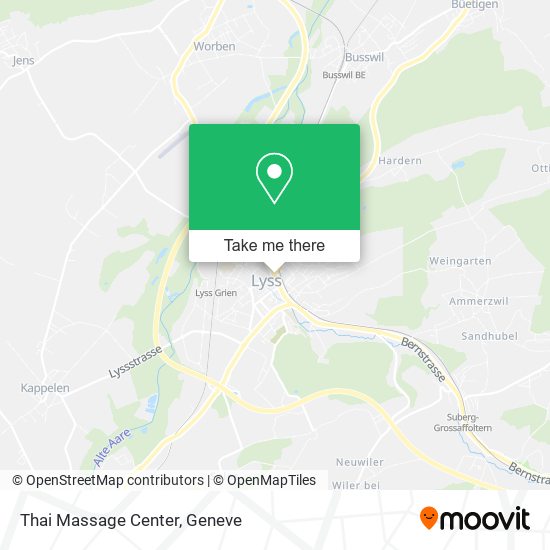 Thai Massage Center map
