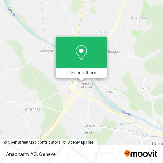 Anapharm AG map
