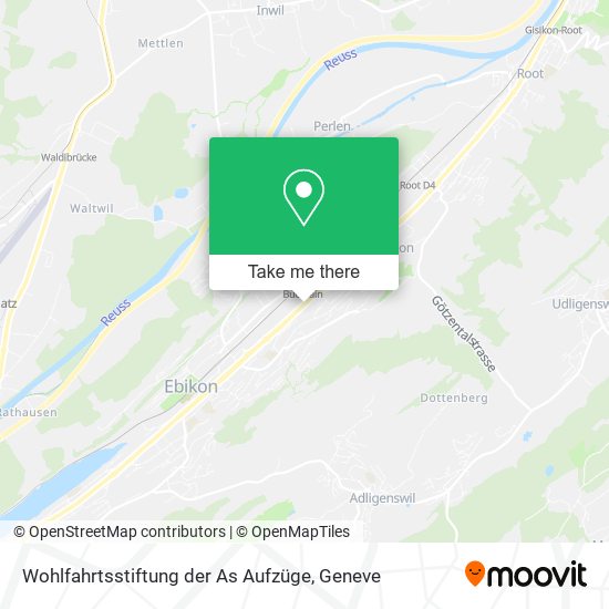 Wohlfahrtsstiftung der As Aufzüge map