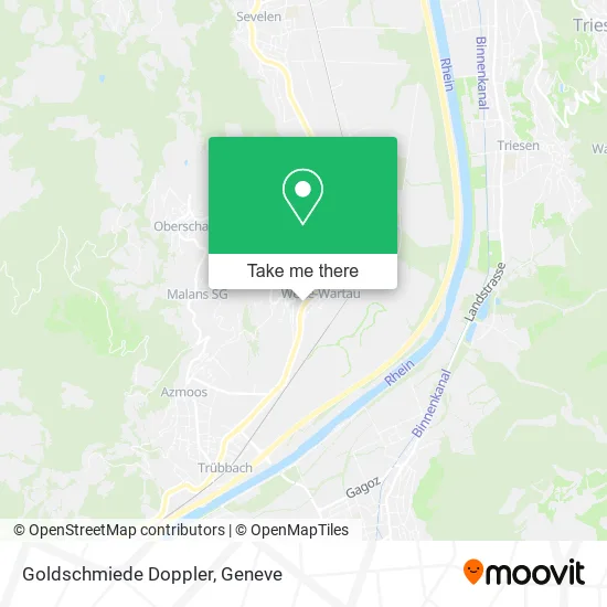 Goldschmiede Doppler map