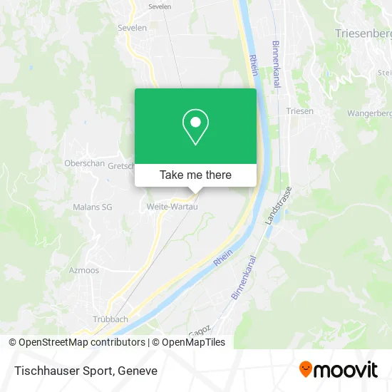 Tischhauser Sport map