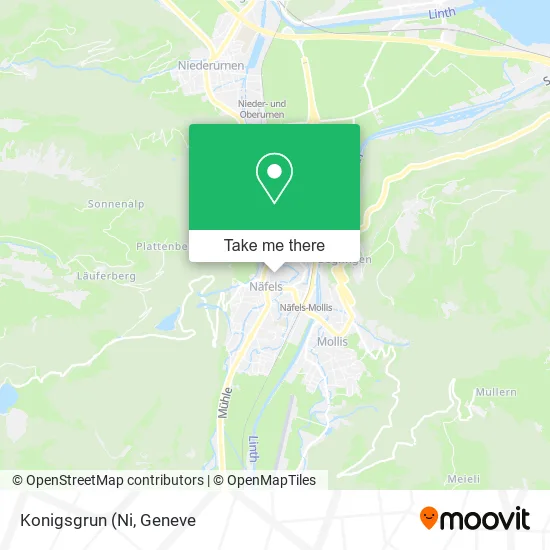 Konigsgrun map