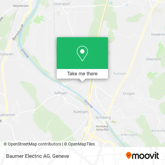 Baumer Electric AG map