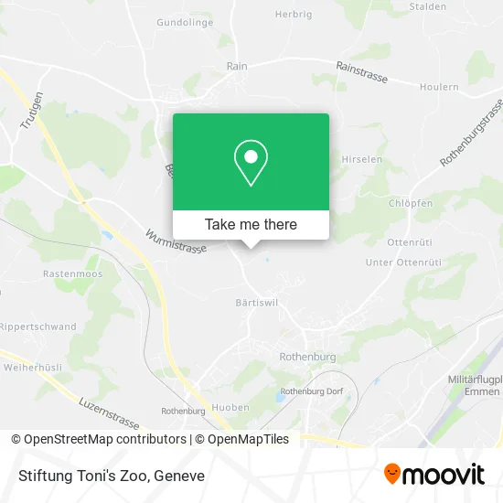 Stiftung Toni's Zoo map