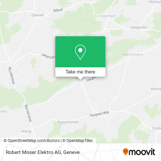Robert Moser Elektro AG map