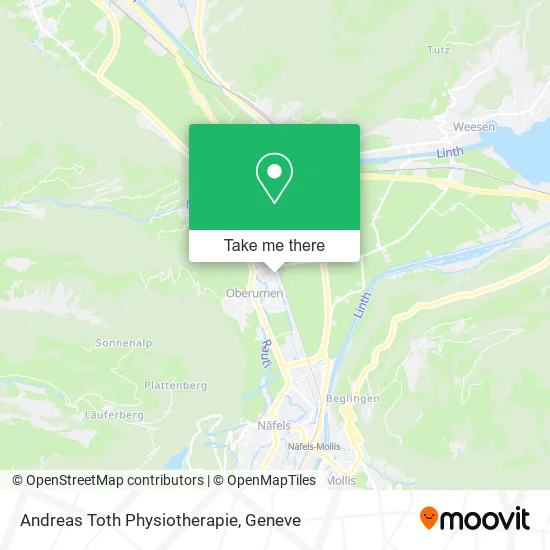 Andreas Toth Physiotherapie map