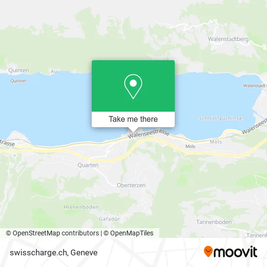 swisscharge.ch map