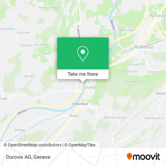 Durovis AG map