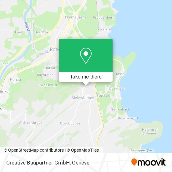 Creative Baupartner GmbH map