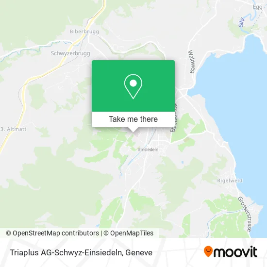 Triaplus AG-Schwyz-Einsiedeln map