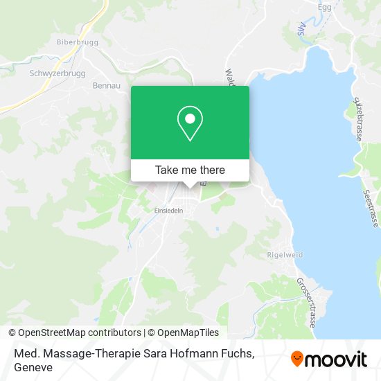 Med. Massage-Therapie Sara Hofmann Fuchs map
