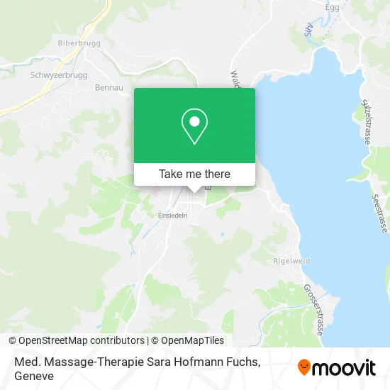 Med. Massage-Therapie Sara Hofmann Fuchs map