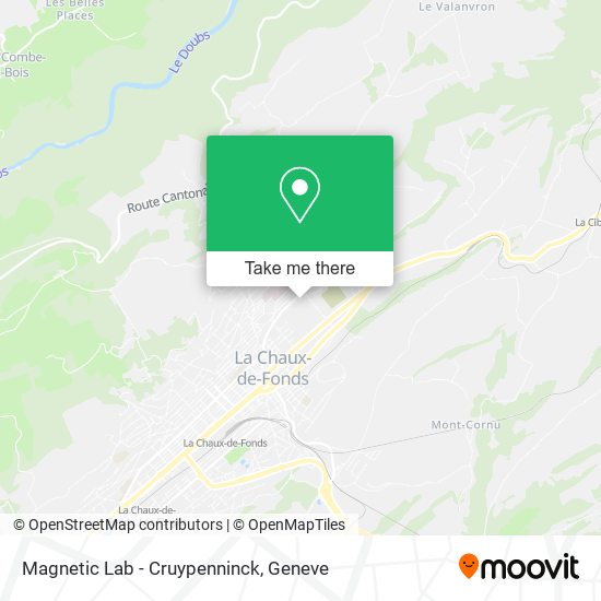 Magnetic Lab - Cruypenninck map
