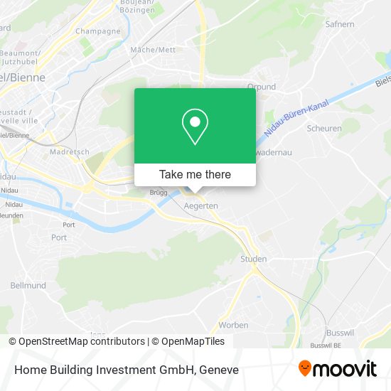 Home Building Investment GmbH map