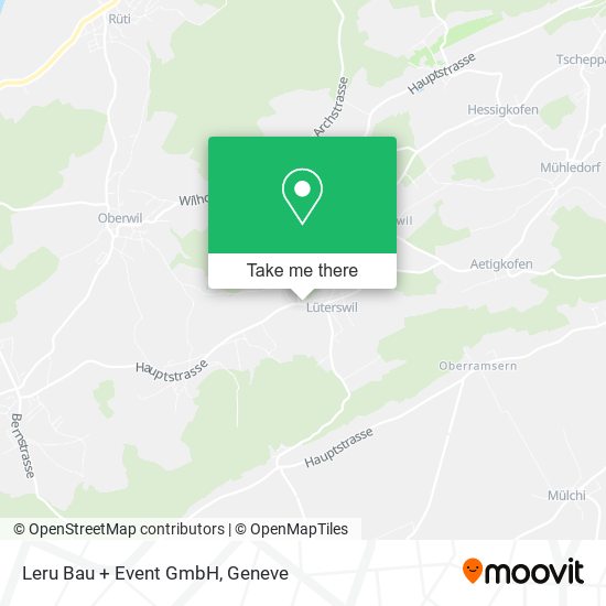 Leru Bau + Event GmbH map