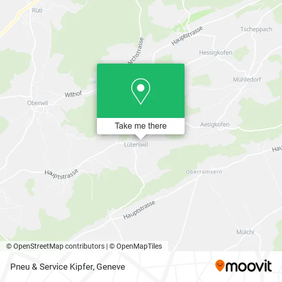 Pneu & Service Kipfer map