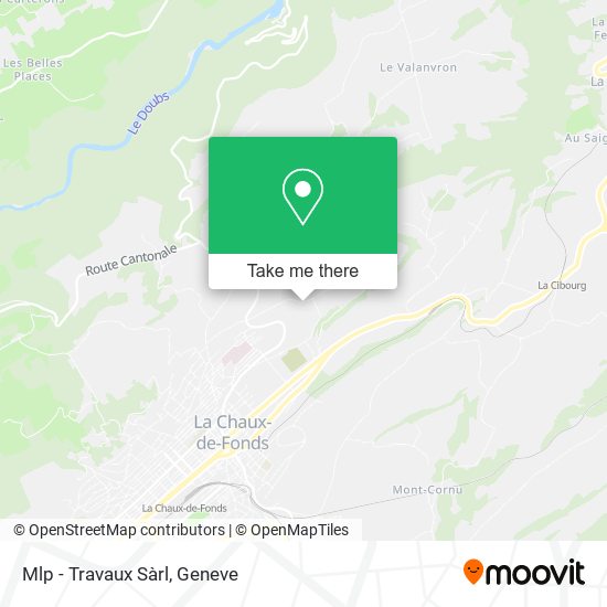 Mlp - Travaux Sàrl map