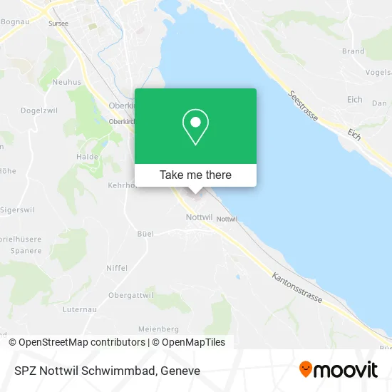 SPZ Nottwil Schwimmbad map