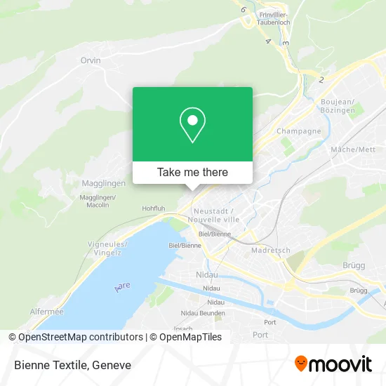 Bienne Textile map