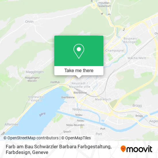 Farb am Bau Schwärzler Barbara Farbgestaltung, Farbdesign map