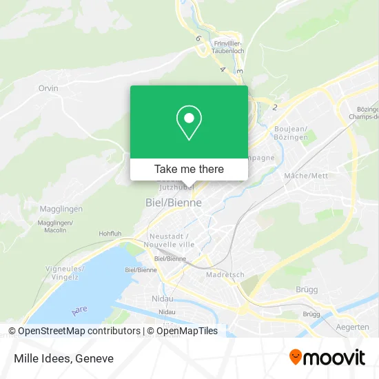 Mille Idees map