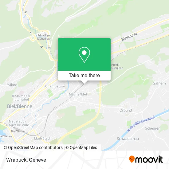 Wrapuck map