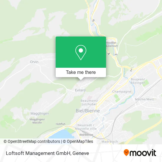 Loftsoft Management GmbH map