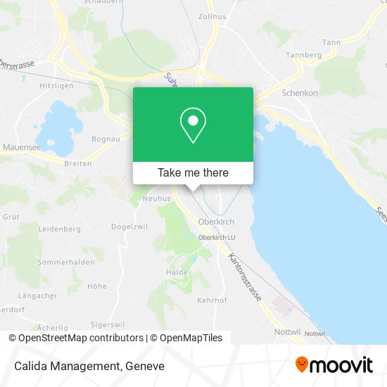 Calida Management map