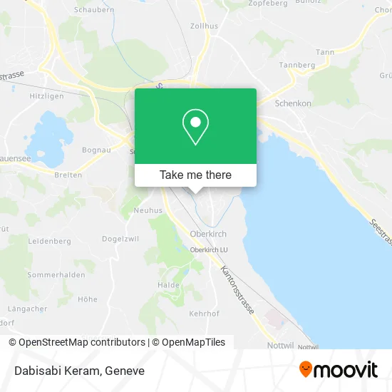 Dabisabi Keram map