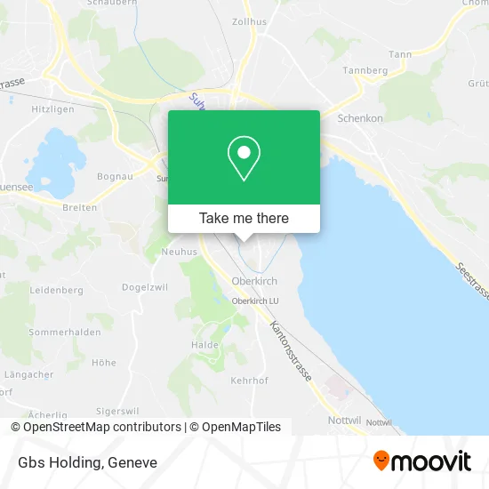 Gbs Holding map