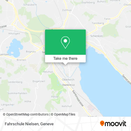 Fahrschule Nielsen map