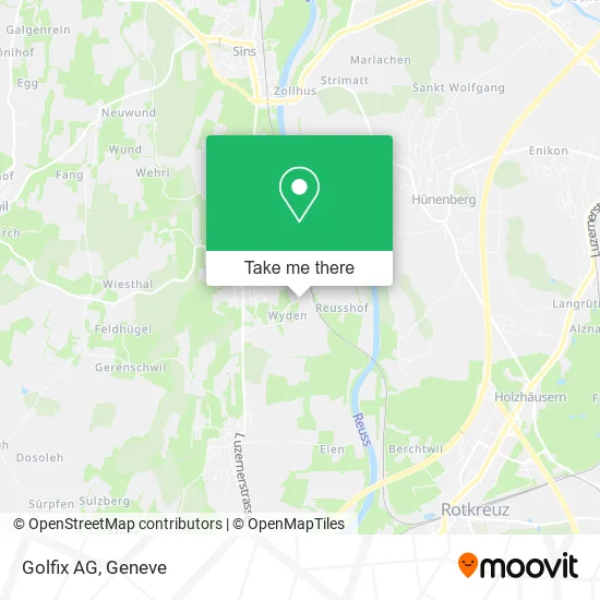 Golfix AG map