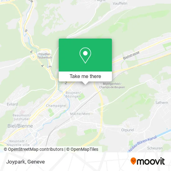 Joypark map