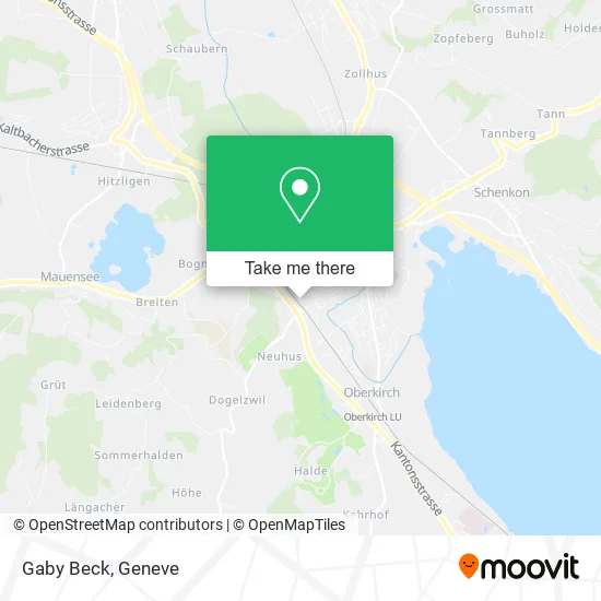 Gaby Beck map