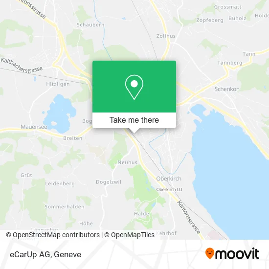 eCarUp AG map